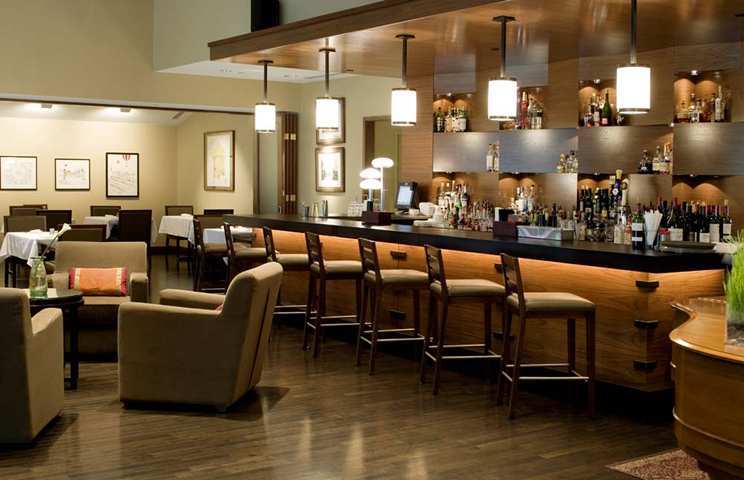 The Saratoga Hilton Hotel Саратога Спрингс Ресторант снимка
